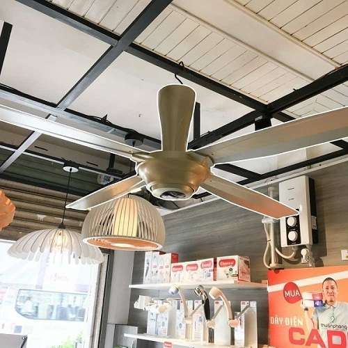 Quạt Trần 4 Cánh Panasonic F‑56MZG-GO Chiều Dài Ti 40cm - Ảnh 4